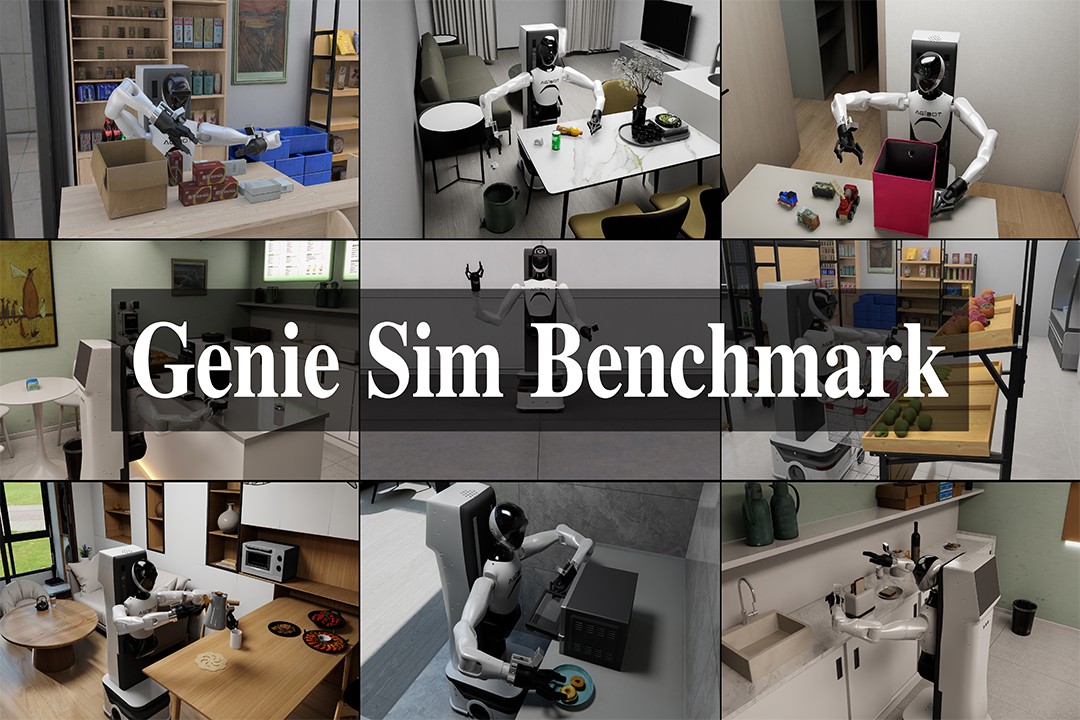 再掀开源浪潮！今年会官方机器人发布并开源仿真评测工具Genie Sim Benchma...